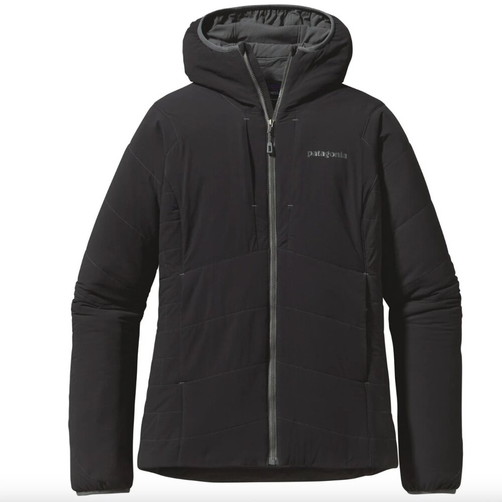 Patagonia Women's Nano-Air Hoodie, Black Size Small
